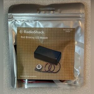 Radio Shack Red Blinking LED Module Kit, 276-0299. Brand New!
